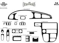 Kia Carnival 2002–2013 Instrumentpanelskydd foto 2