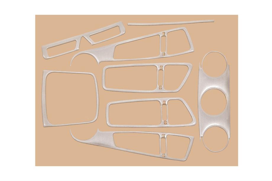 Kia Ceed 2007–2012 Instrumentpanelslister (Meric) Aluminium Foto 4