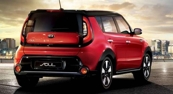 Uppdaterade Kia Soul, modellår 2017