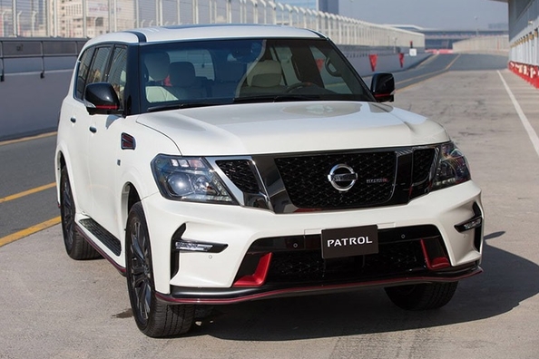 Test av uppdaterade terrängbilen Nissan Patrol
