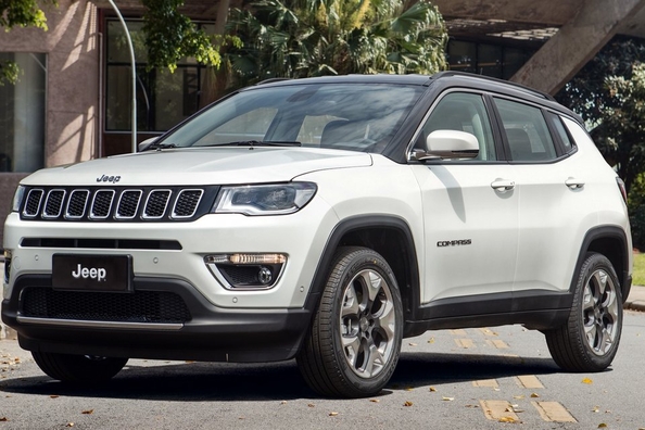 Test av senaste generationens crossover Jeep Compass