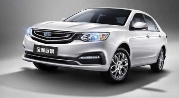 Uppdaterade Geely Vision GC7 sedan avslöjad