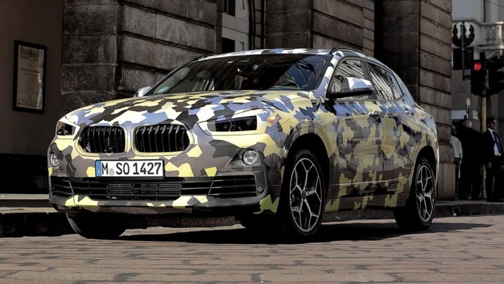 I Milano visade man upp nya crossoverkupén BMW X2