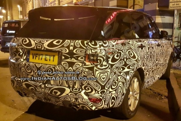 Nya Range Rover Sport har siktats på vägarna i Tyskland