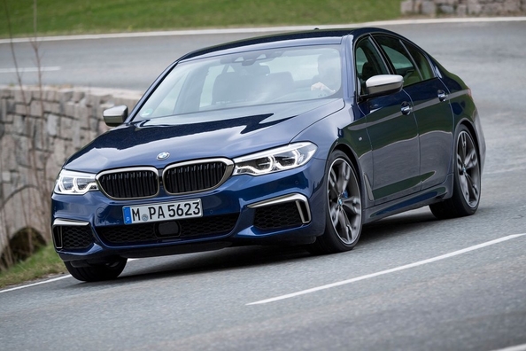BMW M550i XDrive sedan, årsmodell 2018