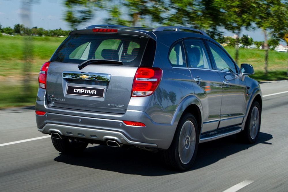 Test av uppdaterade Chevrolet Captiva-crossovern
