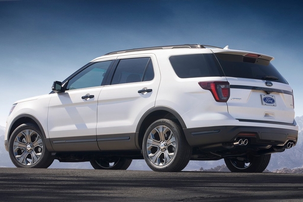 Test av uppdaterade crossovern Ford Explorer