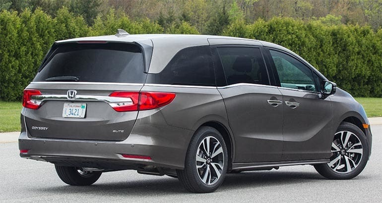 Test av minibussen Honda Odyssey