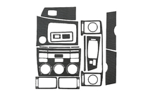Toyota Corolla 2002–2007 Instrumentpanelslister (2004-2007) Aluminium foto 4