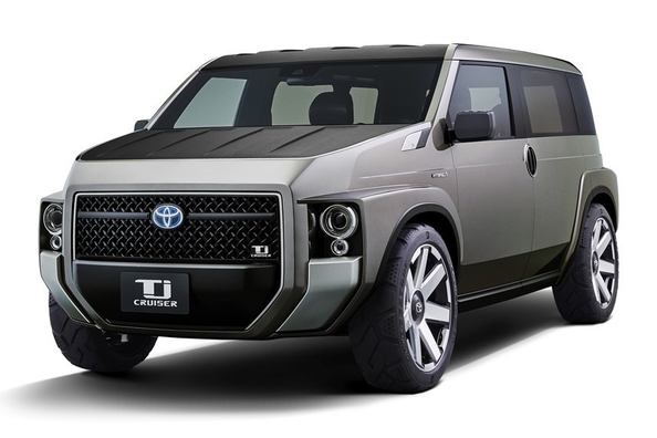 Toyota presenterade en mix av SUV och skåpbil