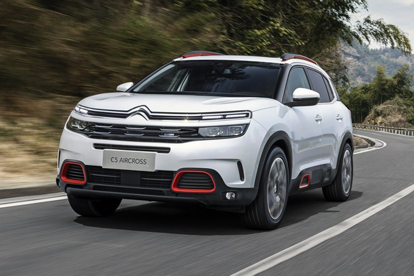 Test av nya SUV-modellen Citroen C5 Aircross