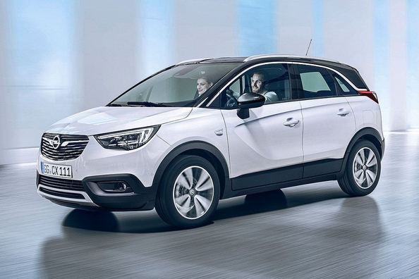 Opel Crossland X utrustas med LPG-gasanläggning