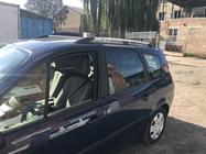 Renault Scenic/Grand 2003–2009 Takrails i krom (2 st) foto 2