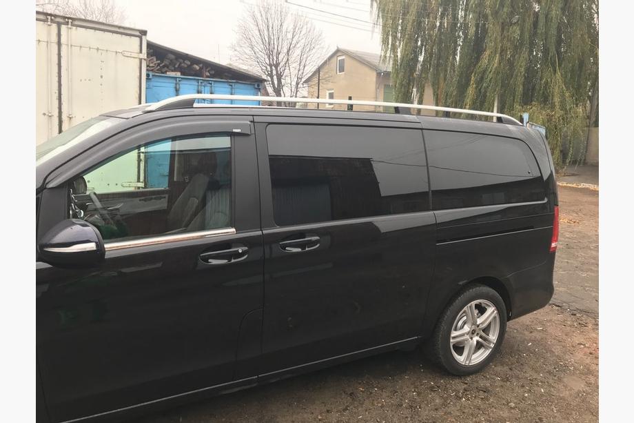 Mercedes Vito W639 2004–2014 Grå takrails Skyport (massivt metall) Mellanlång hjulbas (LONG) Foto 3