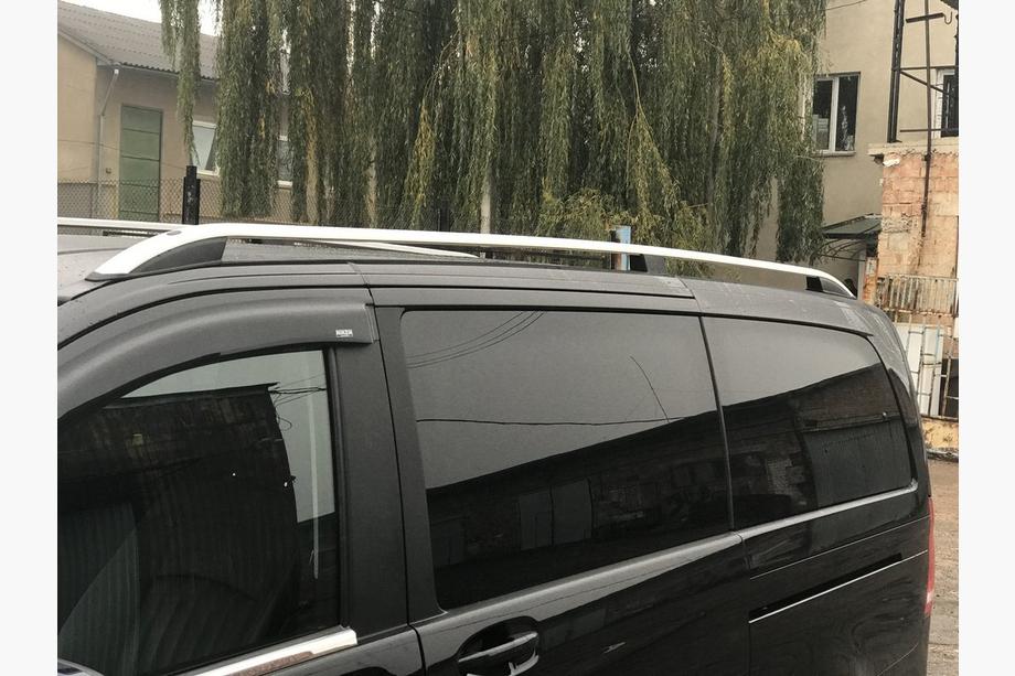 Mercedes Vito W639 2004–2014 Grå takrails Skyport (massivt metall) Mellanlång hjulbas (LONG) Foto 5