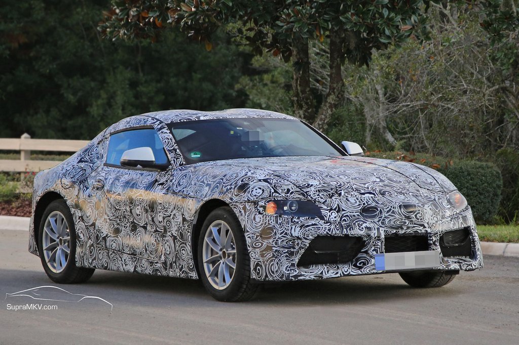 Nya renderingbilder på Toyota Supra har dykt upp