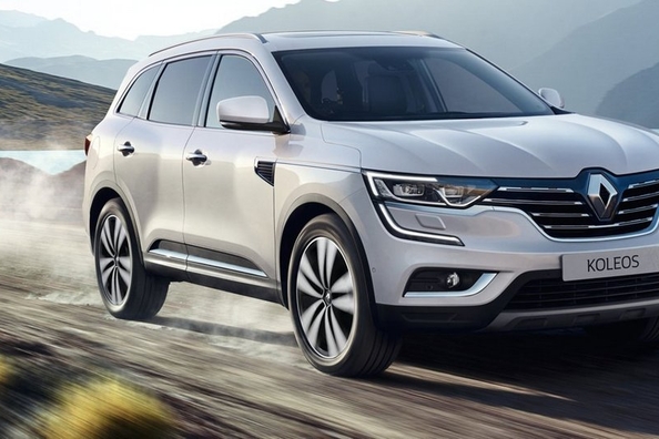 Nya crossovermodellen Renault Koleos presenterad i Ukraina