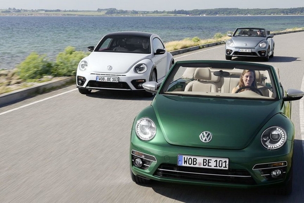 Nya Volkswagen Beetle blir eldriven och bakhjulsdriven