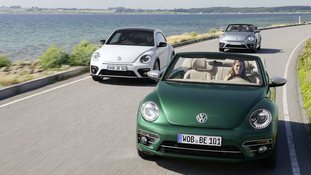 Nya Volkswagen Beetle blir eldriven och bakhjulsdriven
