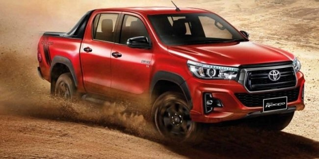 Toyota lanserar en uppdaterad Hilux-pickup