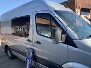 Mercedes Sprinter W906 2006–2018 Självhäftande fönsterdeflektorer (2 st, Niken) foto 6