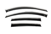 Chevrolet Captiva 2006–2019 Vindavvisare med kromlist (4 st, Niken) foto 9