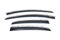Hyundai I-30 2012–2017 Vindavvisare med kromlist HB (4 st, Niken) foto 2