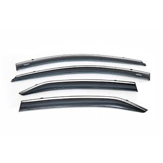 Vindavvisare med kromlist (4 st, Niken) Toyota Corolla 2013–2019 foto 3