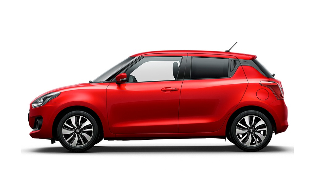 Test av den kompakta halvkombin Suzuki Swift
