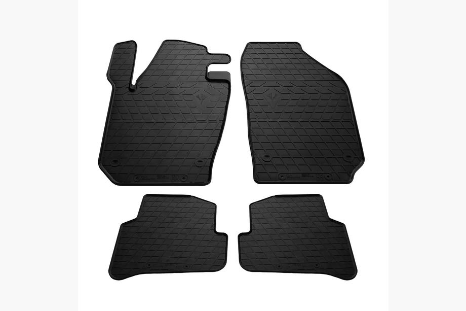 Skoda Fabia 2014–2021 Gummimattor till kupén (4 st, Stingray Premium) Image