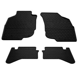Gummimattor till kupén (4 st, Stingray Premium) Toyota Hilux 2006–2015
