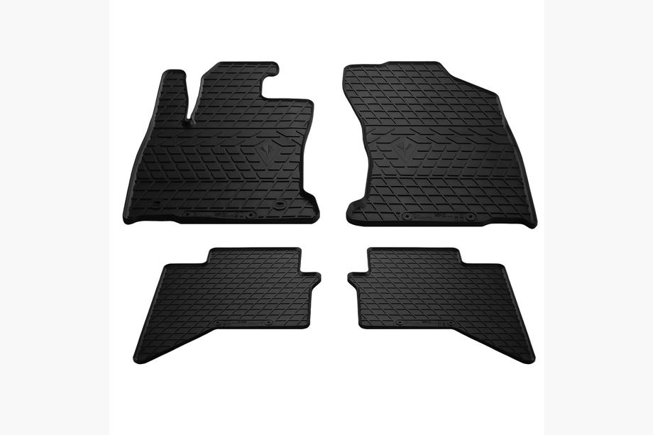 Toyota Hilux 2015– Gummimattor till kupén (4 st, Stingray Premium) Image