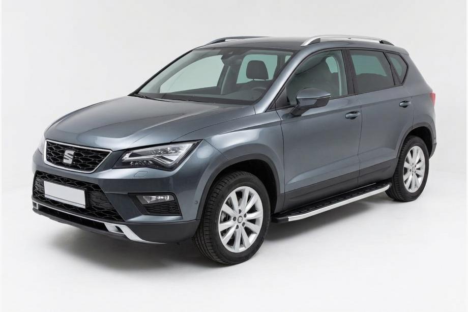 Seat Ateca 2016– Sidosteg Fullmond (2 st, aluminium) Image