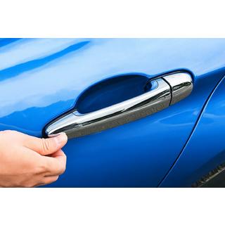 Dörrhandtagskåpor (4 st, rostfritt stål) BMW 5-serien E60/E61 2003–2010 foto 4