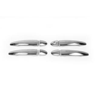 Dörrhandtagskåpor (4 st, rostfritt stål) BMW 5-serien E60/E61 2003–2010 foto 2