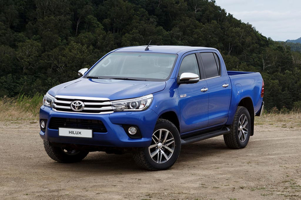 Test av pickupen Toyota Hilux