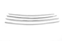Volkswagen Amarok 2010–2022 Grillister 2010-2016 (smala lister, 4 st, rostfritt) Carmos - turkiskt stål foto 3