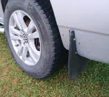 Volkswagen T4 Transporter 1990–2003 Original stänklappssats (4 st) foto 2