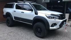 Toyota Hilux 2015– Hjulhusbreddare (2015–2020, ABS, bultmonterade) foto 8