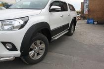 Toyota Hilux 2015– Hjulhusbreddare (2015–2020, ABS, bultmonterade) foto 11