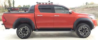 Toyota Hilux 2015– Hjulhusbreddare (2015–2020, ABS, bultmonterade) foto 12