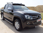 Volkswagen Amarok 2010–2022 Vindrutedeflektor (Meliset) foto 3