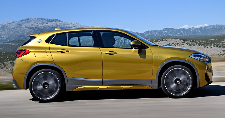 Lär känna nya stads-crossovern BMW X2