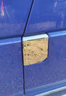 Volkswagen T4 Transporter 1990–2003 Tanklockskåpa utan logo (OmsaLine, rostfritt) foto 3