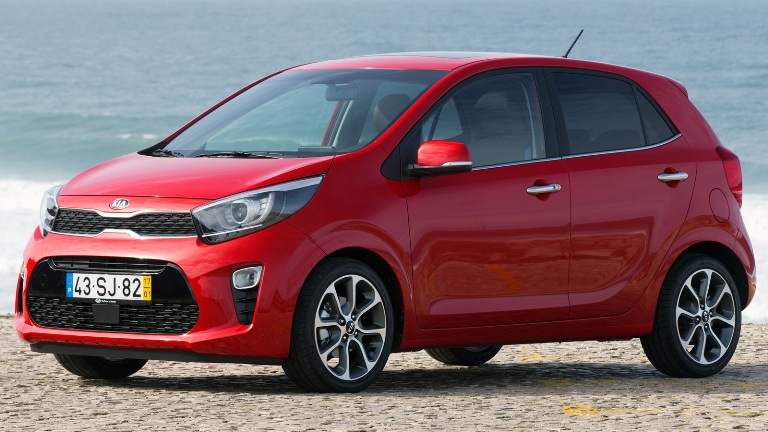Tredje generationens KIA Picanto-halvkombi