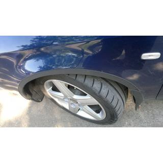 Hjulhuslister (4 st, svarta) Audi A6 C5 1997–2001 foto 3