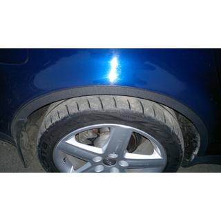 Hjulhuslister (4 st, svarta) Audi A6 C5 2001–2004 foto 3