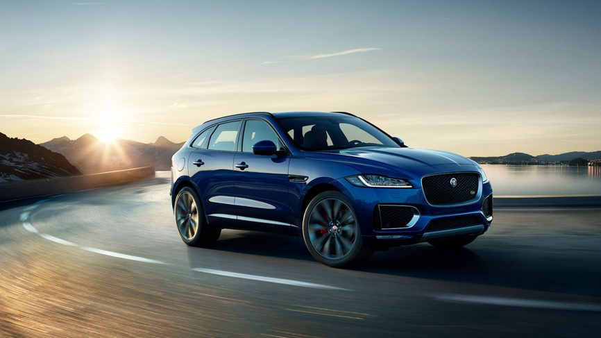 Lyxiga och imponerande Jaguar F-Pace
