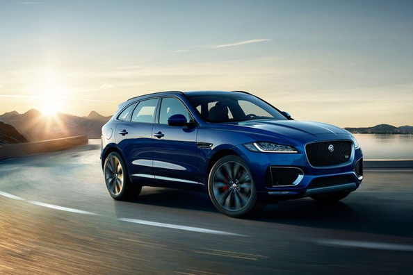 Lyxiga och imponerande Jaguar F-Pace