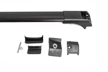 Nissan Qashqai 2007–2010 Lastbågar för takrails utan nyckel Flybar V1 (2 st) foto 9